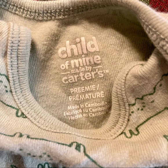 Child of Mine Boys Onesies Preemie 3 piece - Picture 10 of 16